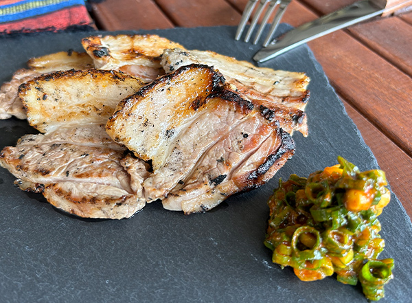 絶品！本山赤醤で葱ジャン！