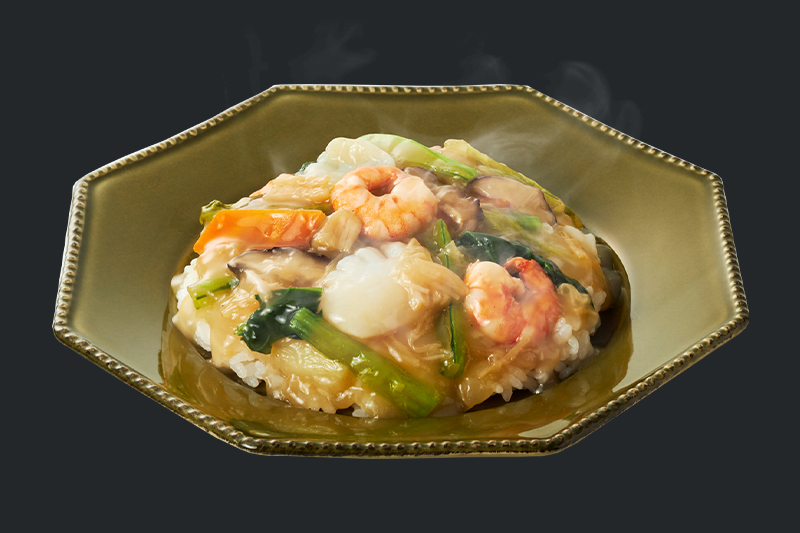 貝柱香る海鮮中華丼の具(塩味)